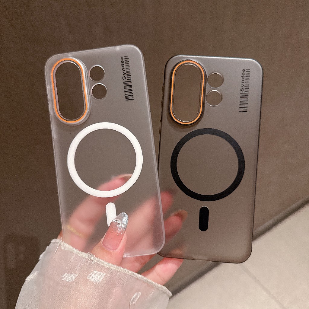 ปลอกสําหรับ vivo X200 FE 5G X200FE V2503 เคสโทรศัพท์ไร้สายชาร์จเร็ว Frosted Clear โปร่งแสงซิลิโคนป้อ