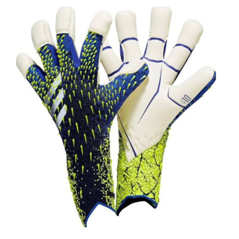 Predator GL PRO การฝึกอบรมการแข่งขันมืออาชีพผู้ใหญ่เด็กขนาดวัสดุน้ํายางถุงมือฟุตบอลตะเข็บด้านใน