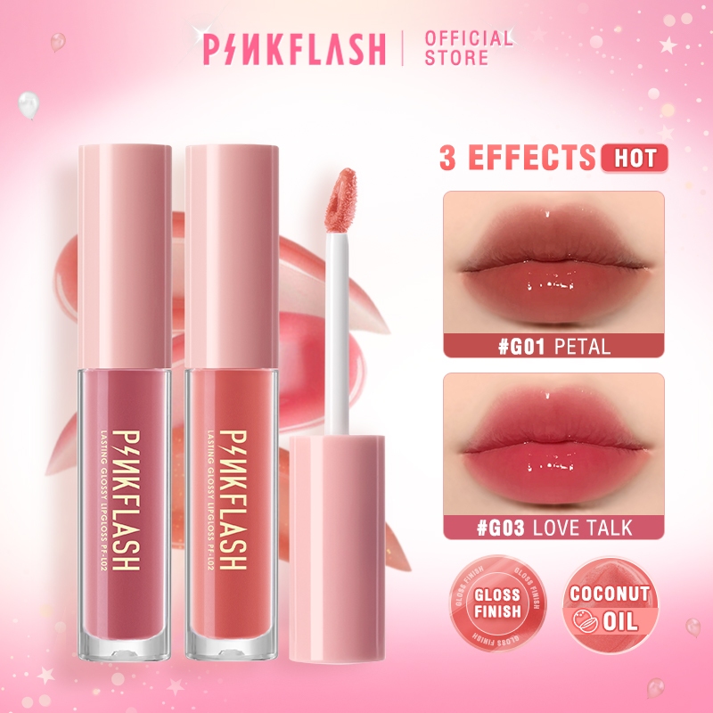 Pinkflash Ohmygloss ลิปกลอส สำหรับแต่งหน้า