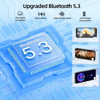 GOOJODOQ หูฟังบลูทูธไร้สาย Advanced AI การแปลคําจารึกการค้นหาบทสนทนาคริสตัลคุณภาพเสียงที่ชัดเจน