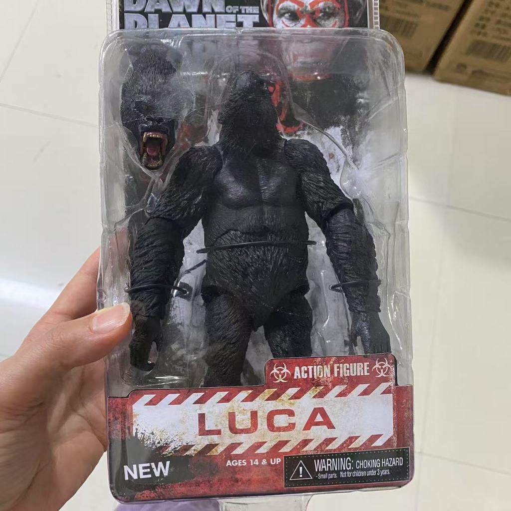 Rise of The Planet of The Apes Caesar Koba Luca Maurice รูป PVC คอลเลกชันของเล่น