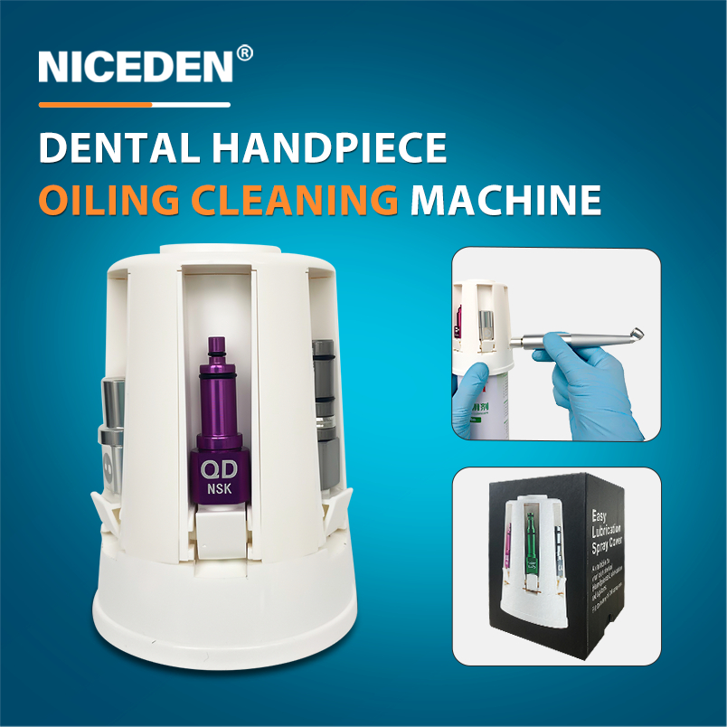 NICEDEN ทันตแพทย์ handpiece care lubricator สเปรย์ฝาครอบ hood แบบพกพาหน่วยง่ายต่อการหล่อลื่นอุปกรณ์