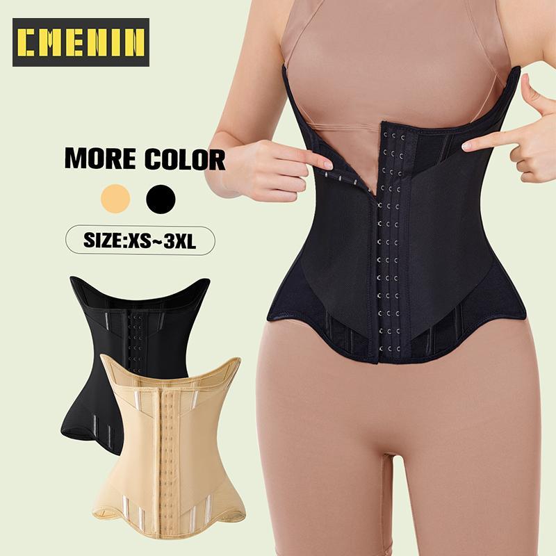 Cmenin สาวแฟชั่นไนลอนผู้หญิงเอวสูง Shaper กางเกงยืดหยุ่นสูงเข็มขัดควบคุม Body Korset สําหรับผู้หญิงรัดตัว S0329