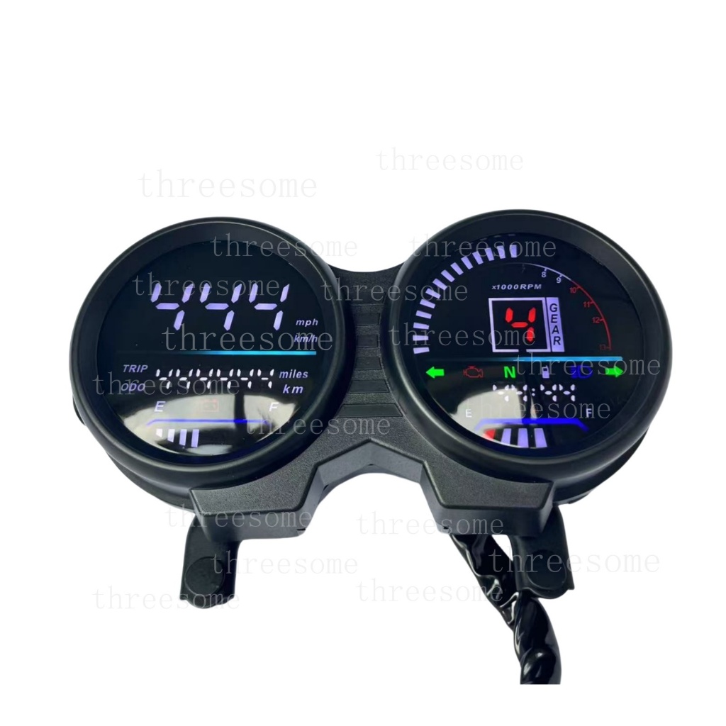 สําหรับ BAJAJ BOXER CT125 CT150 CT100 CT110 Kawasaki CT125 Platina 100 Digital Meter LED Speedometer