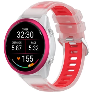 20 มม.เยลลี่สีสายรัดกีฬาสําหรับ Garmin Vivoactive 5/ Vivoactive 6/ Vivoactive 3 Music/Forerunner 55 / 70 / 170 / 165 / 245 / 645 / 158 / 168 / Approach S50 / 570 42mm