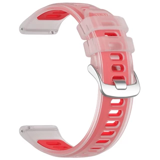20 มม.เยลลี่สีสายรัดกีฬาสําหรับ Garmin Vivoactive 5/ Vivoactive 6/ Vivoactive 3 Music/Forerunner 55 / 70 / 170 / 165 / 245 / 645 / 158 / 168 / Approach S50 / 570 42mm
