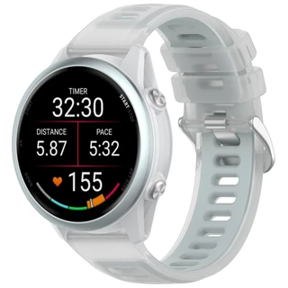 20 มม.เยลลี่สีสายรัดกีฬาสําหรับ Garmin Vivoactive 5/ Vivoactive 6/ Vivoactive 3 Music/Forerunner 55 / 70 / 170 / 165 / 245 / 645 / 158 / 168 / Approach S50 / 570 42mm