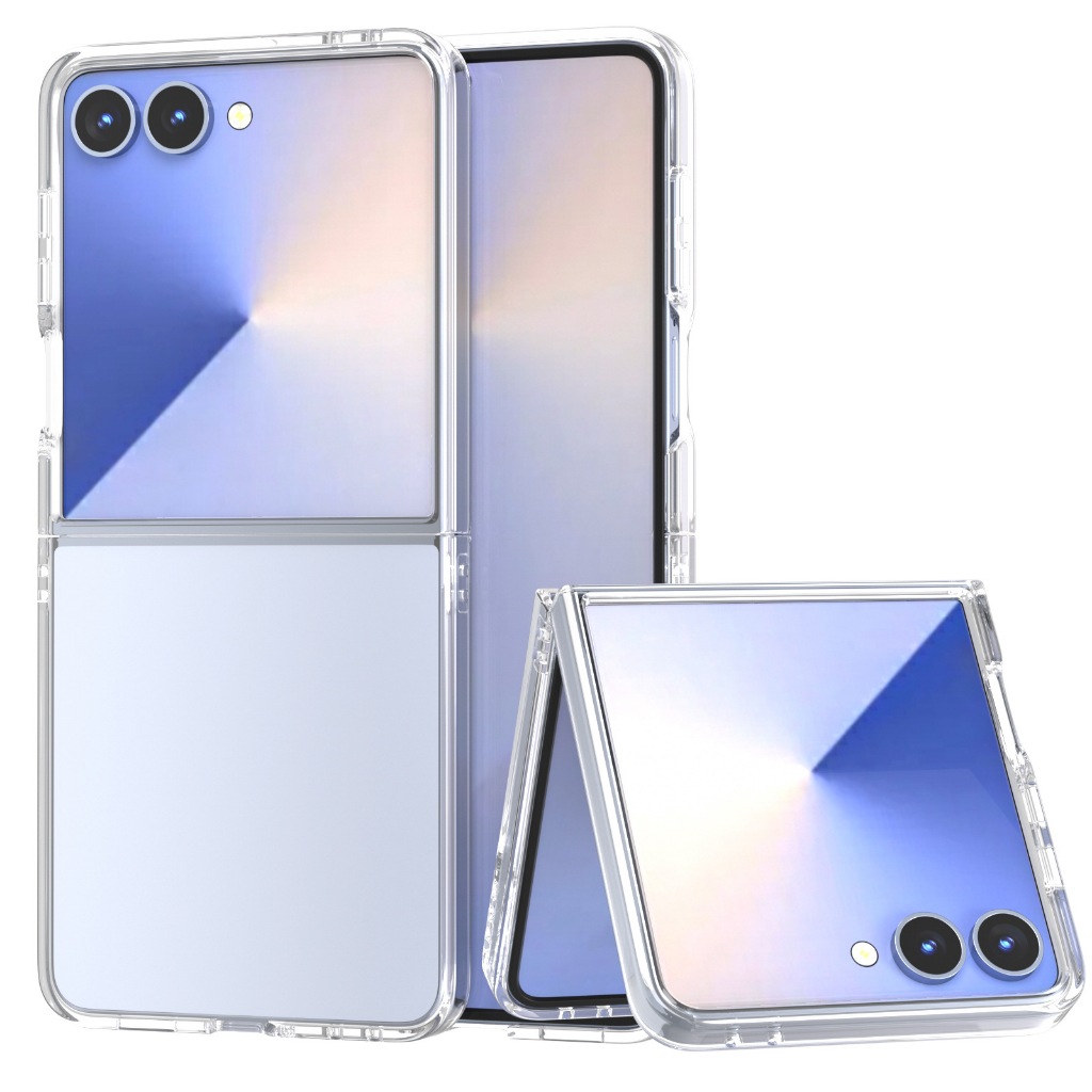 พับโปร่งใสกันกระแทกเคสโทรศัพท์สําหรับ Samsung Galaxy Z Flip 7 Samsung Z Flip 7 Z flip7 5G ฝาครอบป้อง