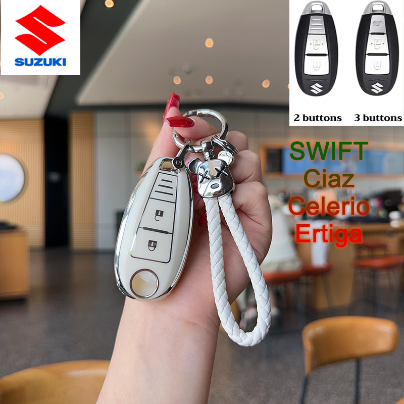 เคสกุญแจ Suzuki Swift/Ciaz/Celerio/Ertiga ฝาครอบกุญแจ รูปที่ 2