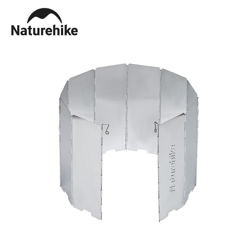 Naturehike กระจกบังลมแบบพับได ้  สําหรับเตาไฟตั ้ งแคมป ์ กล