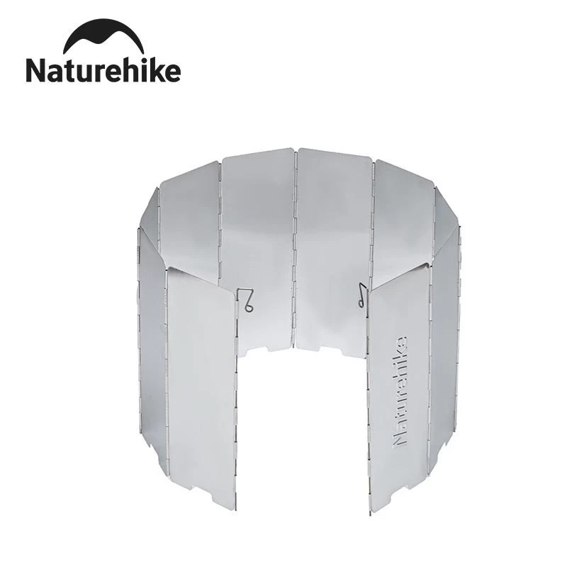 Naturehike กระจกบังลมแบบพับได ้ สําหรับเตาไฟตั ้ งแคมป ์ กลางแจ ้ ง