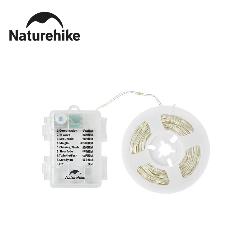 Naturehike โคมไฟแขวน อเนกประสงค์ แบบพกพา สําหรับตั้งแคมป์กลางแจ้ง