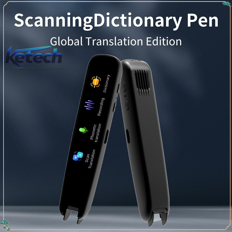 ปากกาแปลออฟไลน์สําหรับครูนักเรียนพจนานุกรมภาษาอังกฤษอัจฉริยะสแกนจุดอ่าน 123 ภาษาปากกาแปล