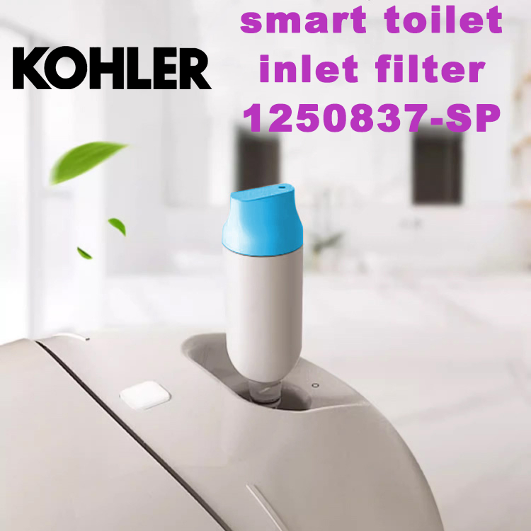 [1 ชิ้น] ไส้กรองโถสุขภัณฑ์อัจฉริยะ Kohler 1250837-เอสพี ตัวกรองทางเข้าเดิมของแท้อัจฉริยะห้องน้ําน้ําฆ่าเชื้อกรององค์ประกอบ77780/77795