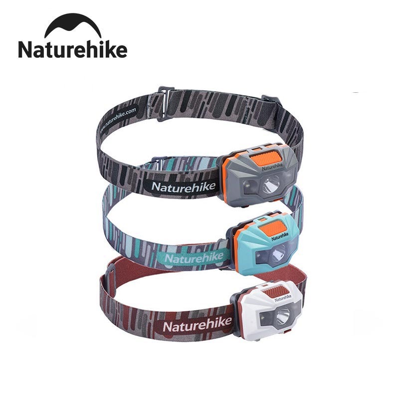 Naturehike เดินป่าธรรมชาติ ไฟหน้ากลางแจ้งแบบชาร์จไฟได้แสงที่แข็งแกร่ง สุด ๆ สว่าง แบบพกพาหัวเดินป่าตั้งแคมป์ตกปลาแสง