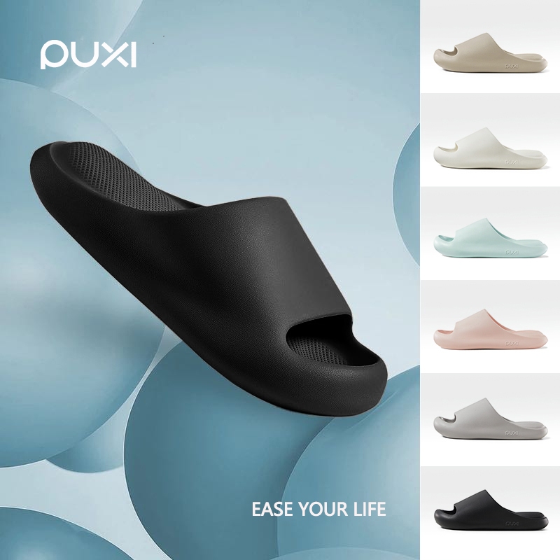 【Ready Stock】PUXI Classic Cat Claw EVA รองเท้าแตะ นุ่มและไม่ลื่น เหมาะสําหรับคู่รัก รองเท้าแตะกลางแจ้ง