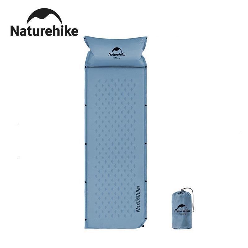 Naturehike เบาะที่นอนเป่าลมอัตโนมัติ กันความชื้น สําหรับตั้งแคมป์กลางแจ้ง