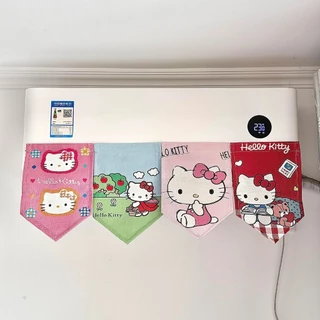 Hello Kitty ตกแต่งบ้านห้องนอนประตูผ้าม่าน DIY INS สร้างสรรค์น่ารัก 1 ชุดการ์ตูน