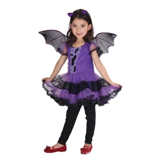 【จัดส่งด่วน】110-150cm ชุด ฮาโลวีน เด็ก ผู้หญิง ชุดแม่มด Halloween Dress-Up for Kids Girls กระโปรง + หมวก คลาสสิค เหมาะสำหรับ เครื่องแต่งกายสำหรับการแสดงบนเวที ปาร์ตี้ฮาโลวีน
