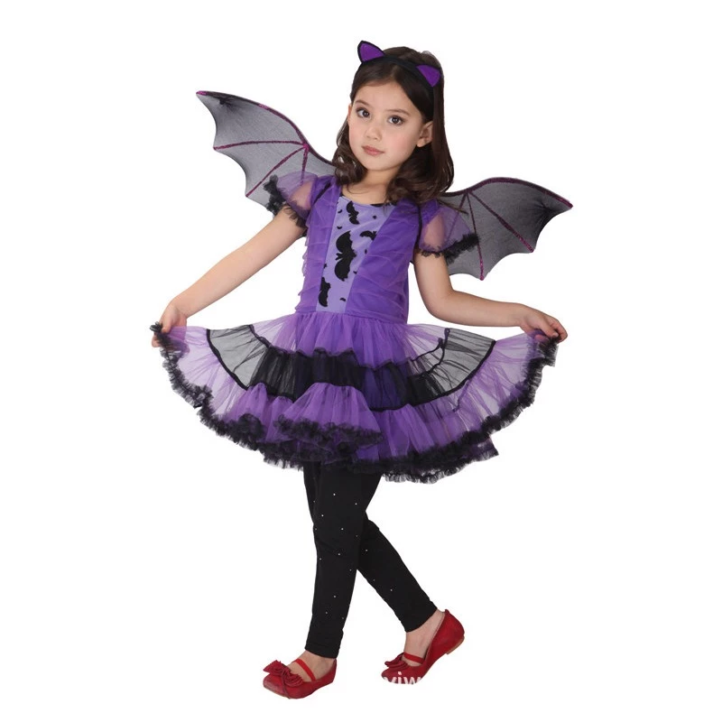 【จัดส่งด่วน】110-150cm ชุด ฮาโลวีน เด็ก ผู้หญิง ชุดแม่มด Halloween Dress-Up for Kids Girls กระโปรง + หมวก คลาสสิค เหมาะสำหรับ เครื่องแต่งกายสำหรับการแสดงบนเวที ปาร์ตี้ฮาโลวีน thumbnail 5