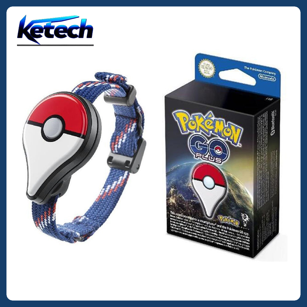 Pokemon Go Plus Auto Catch สายรัดข้อมือสร้อยข้อมือนาฬิกาดิจิตอลบลูทูธชาร์จวงสวิทช์อุปกรณ์เสริมเกม