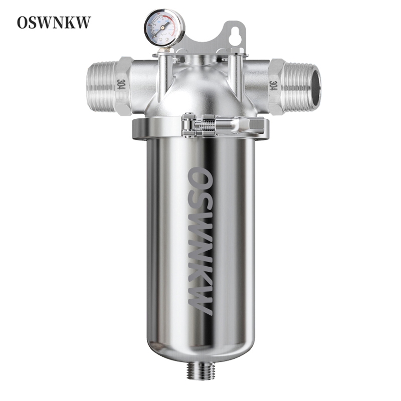 เครื่องกรองน้ําระบบกรองล่วงหน้า OSWNKW-76 ระบบน้ํากรองล่วงหน้าทั้งบ้าน 40 ไมครอน
