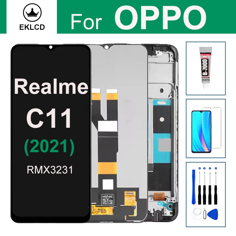 IPS LCD สําหรับ OPPO A5S AX5S A7 AX7 A12 A12S Realme 3 CPH1905 จอแสดงผล Touch Screen Digitizer Assembly Replacement