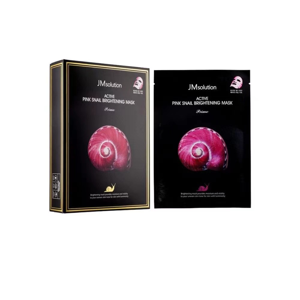 JMsolution Active Pink Snjl Brightening Mask Prime 10 ชิ้น