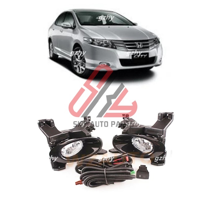 (พร้อมสต็อก) สําหรับ Honda City TMO 2008 2009 2010 2011 ไฟตัดหมอกกันชนหน้าโคมไฟ Gm2 Gm3 1.5L 1.8L L: