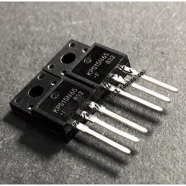 5PCS KPS15N65 TO-220F KPS15N65F 15N65 TO220F 15A/650V MOSFET ทรานซิสเตอร์