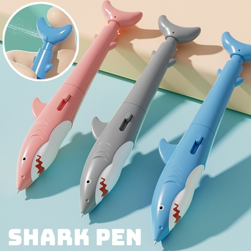 Creative Fountain ปากกา 2in1 Push Type ปากกาลูกลื่น Tricky ของเล่นเครื่องเขียน YL368