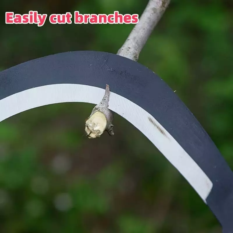 เคียวเหล็กแมงกานีสสำหรับตัดแต่งกิ่งไม้และเก็บเกี่ยวทางการเกษตร thumbnail 5