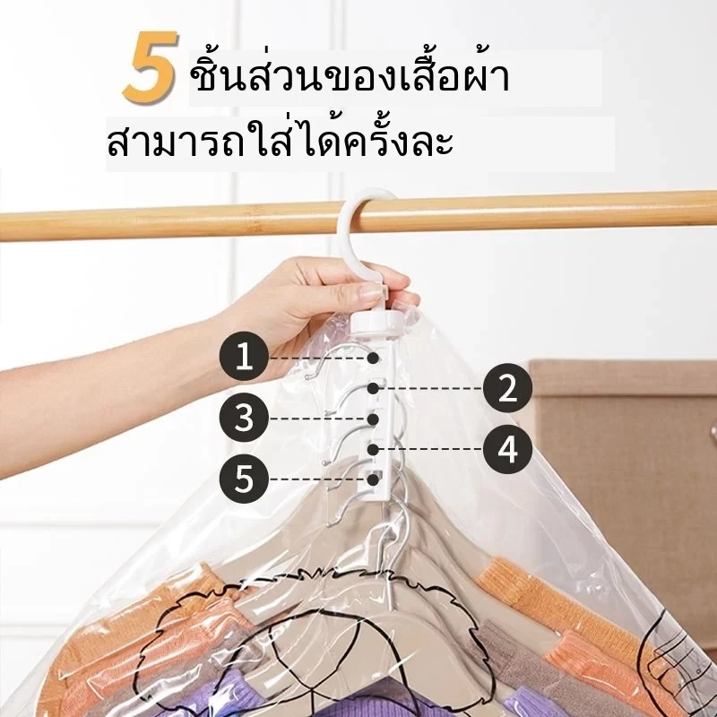 🔥ส่งจากไทย🔥ถุงยัดอากาศจักอัดสำหรับเสื้อผ้า thumbnail 4