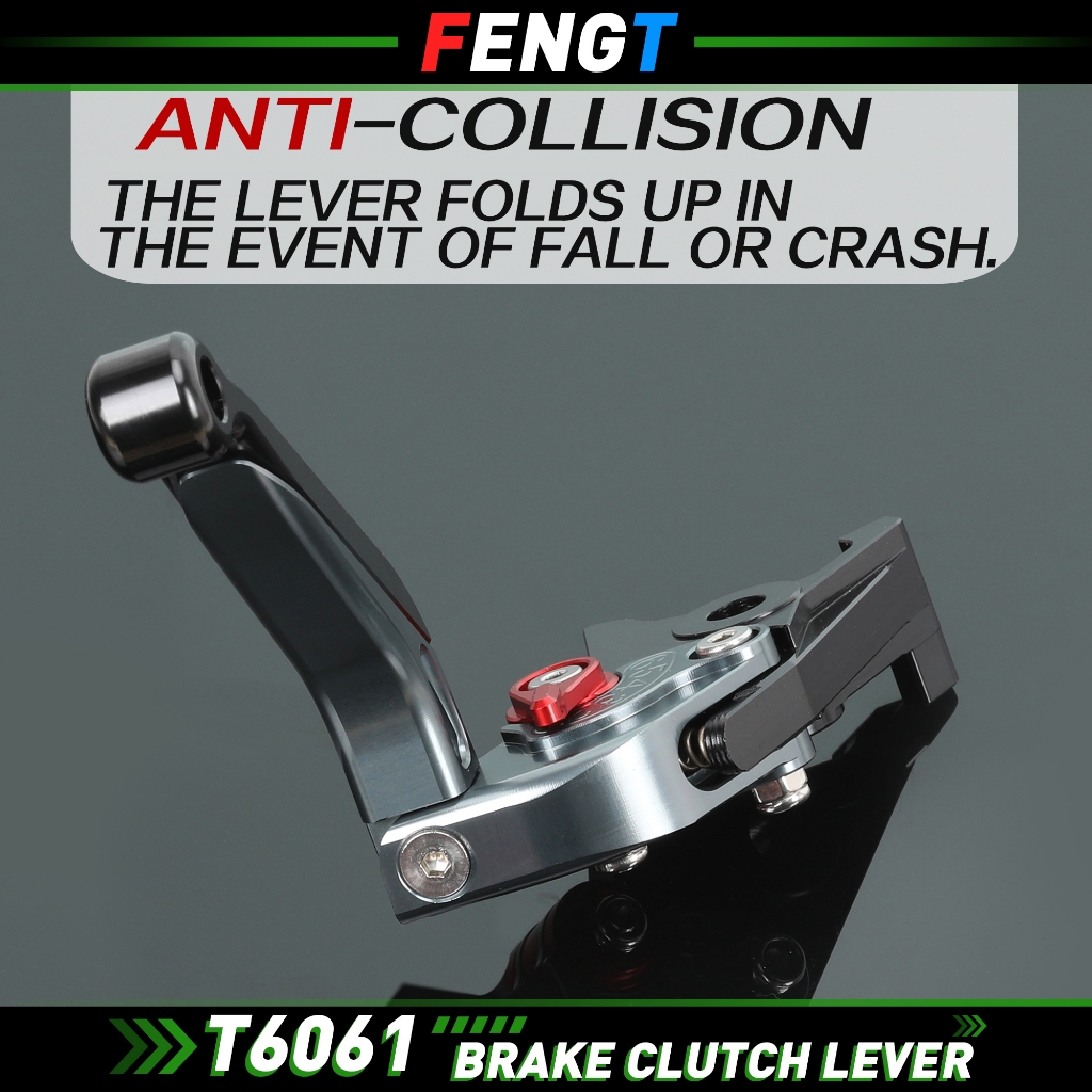 คันเบรคสําหรับ Yamaha GRAND FILANO 125/HYBRID/Connector/NEO ขวา/ซ้ายเบรค Levers ชุดพับ Handle Levers อุปกรณ์เสริม - รูปที่ 2