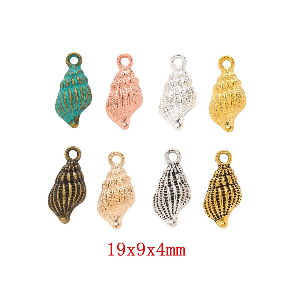 จี้หอยสังข์ประณีตสำหรับผู้หญิง 20 ชิ้น เครื่องประดับฝีมือพิเศษ