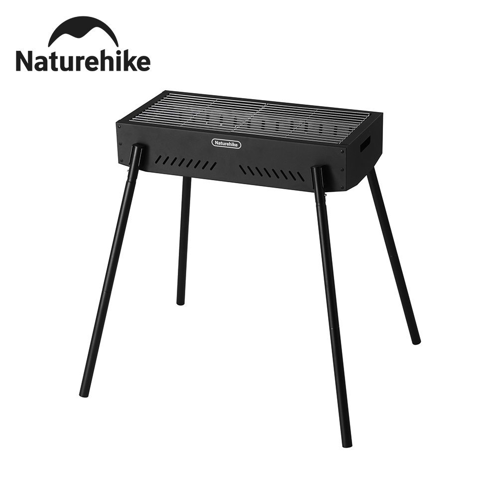 Naturehike กลางแจ้งมัลติฟังก์ชั่แนวตั้งเตาบาร์บีคิวในครัวเรือนเตาบาร์บีคิวกลางแจ้งแบบพกพาถ่านเตาบาร์บีคิว