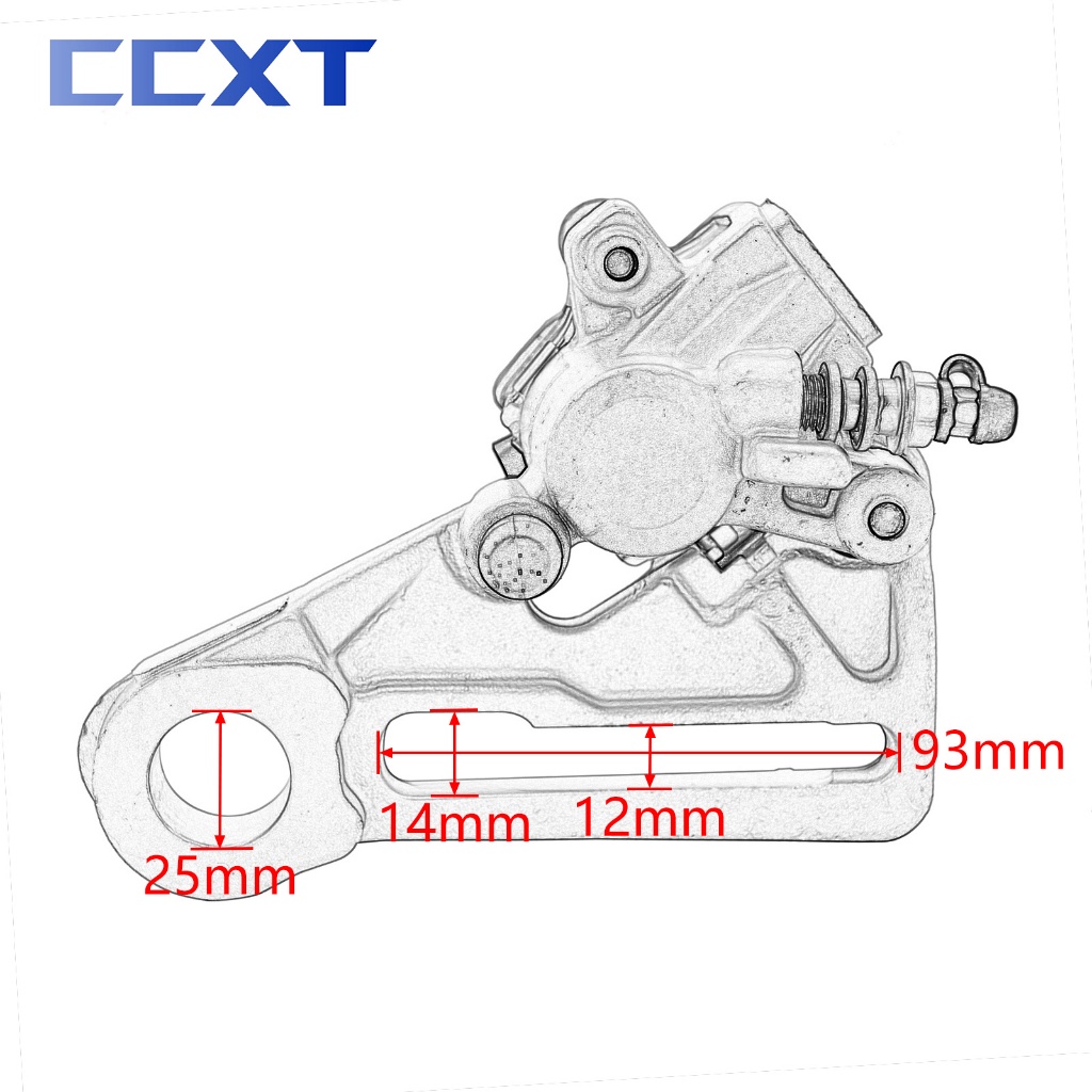 รถจักรยานยนต์ด้านหลังเบรคปั๊มชุดไฮดรอลิก Caliper สําหรับ KTM SX XC EXC SXF XCF EXCF สําหรับ Husqvarna TE FE TC FC TX FX 2014-2023 ราคา ถูกที่สุด ดีลบีเคเค แกลเลอรีภาพที่ 5