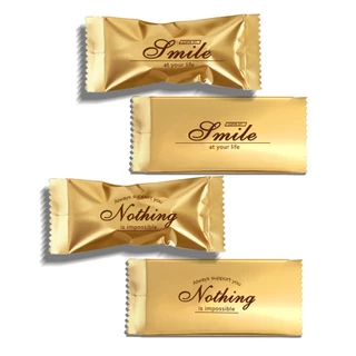 100 ชิ้นการ์ตูน DIY Handmade Nougat ถุงขนมนม Candy Taffy Wrapper แพคเกจพลาสติก 4x9.5 ซม.