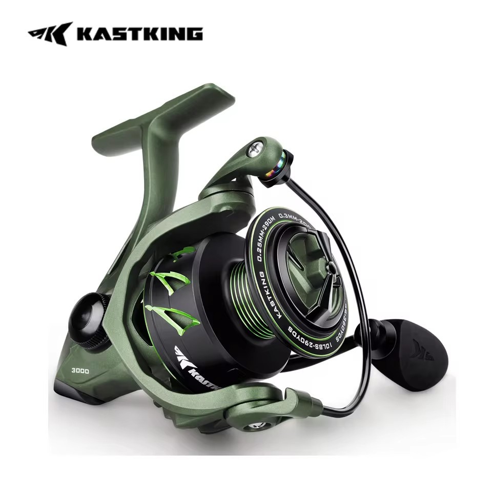 KastKing Spartacus II โรลลิ่งรีล ปิดผนึกคาร์บอนไฟเบอร์ 22LBs พร้อมสแตนเลส BB ใช้งานได้ทั้งน้ำเค็มและน้ำจืด