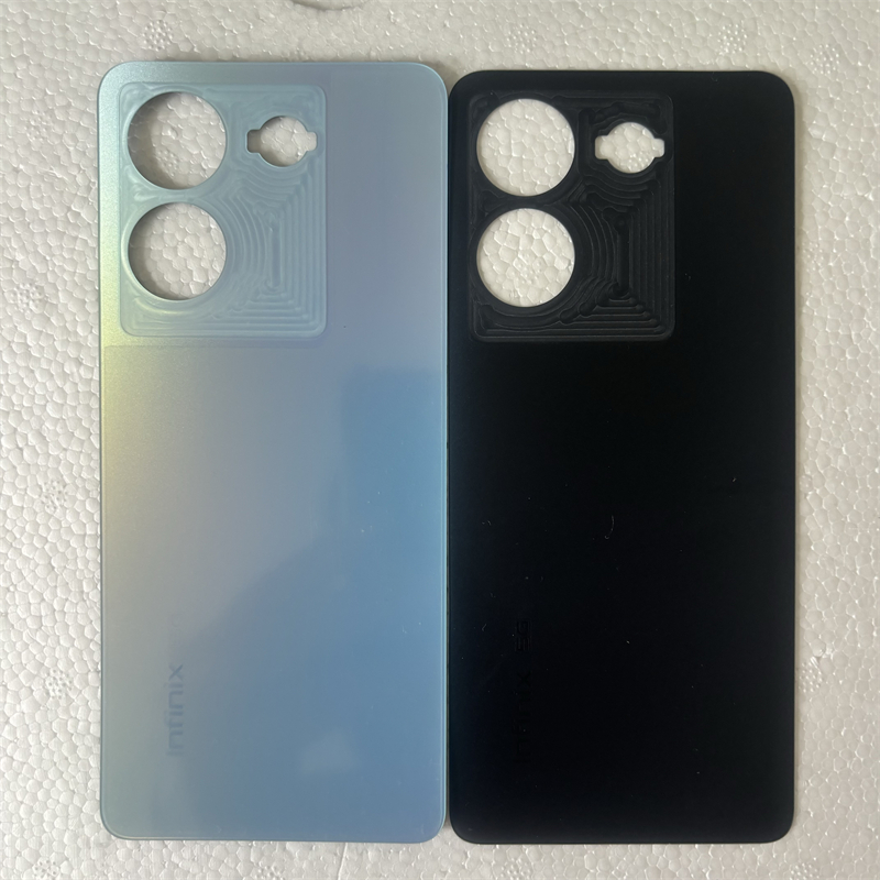 สําหรับ Infinix Note 30 5G X6711 ฝาหลังแบตเตอรี่ด้านหลังด้านหลังชิ้นส่วนเปลี่ยนประตูด้านหลัง