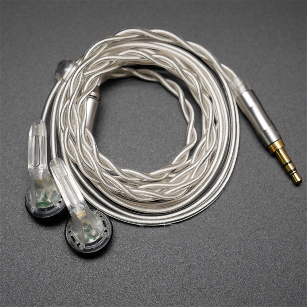 FENGRU Ocean หูฟังหัวแบน 32ohm DLC ไดอะแฟรม HiFi Bass คุณภาพเสียงหูฟัง DIY MX500