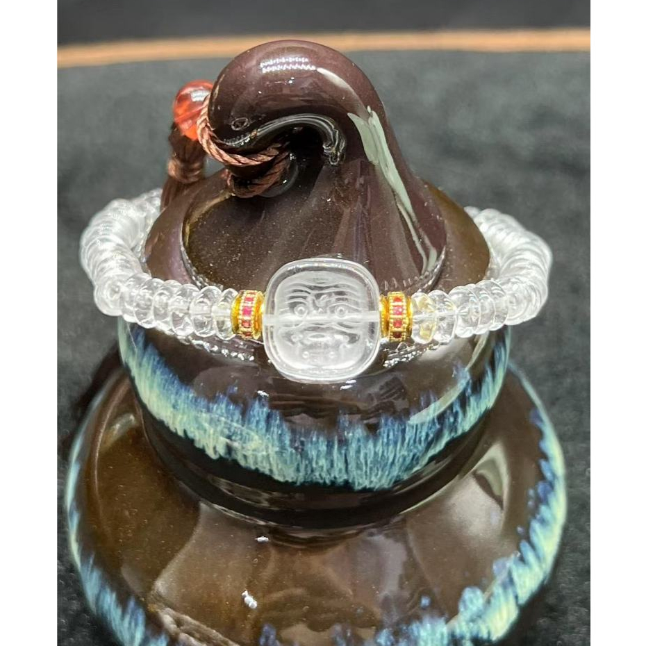 สร้อยข้อมือคริสตัลสีขาว Zakiram