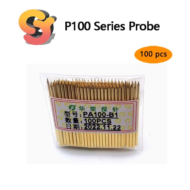 [อุปทานพร้อมสต็อก] 100 ชิ้น P100 Huarong Probe PA100-B1 H2 A4 FE G H5 M3 J LM 1.36 เข็มทดสอบ