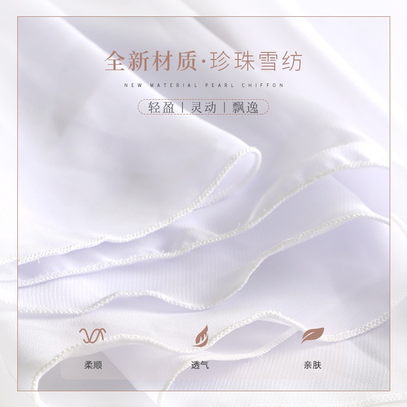 ชุดเดรสกระโปรงสั้น ผ้าชีฟอง พิมพ์ลายดอกไม้ เหมาะกับเต้นบัลเล่ต์ สําหรับสตรี - รูปที่ 5