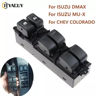สวิทช์กระจกไฟฟ้า ISUZU DMAX All New 4ประตู (ออโต้ขึ้น-ลง) , MU-X, CHEV COLORADO, TRAILBLAZER ปี 2012-2019 สวิตช์ไฟฟ้า สวิท ปรับกระจก รหัส 8-98192252-1 8-98192251-