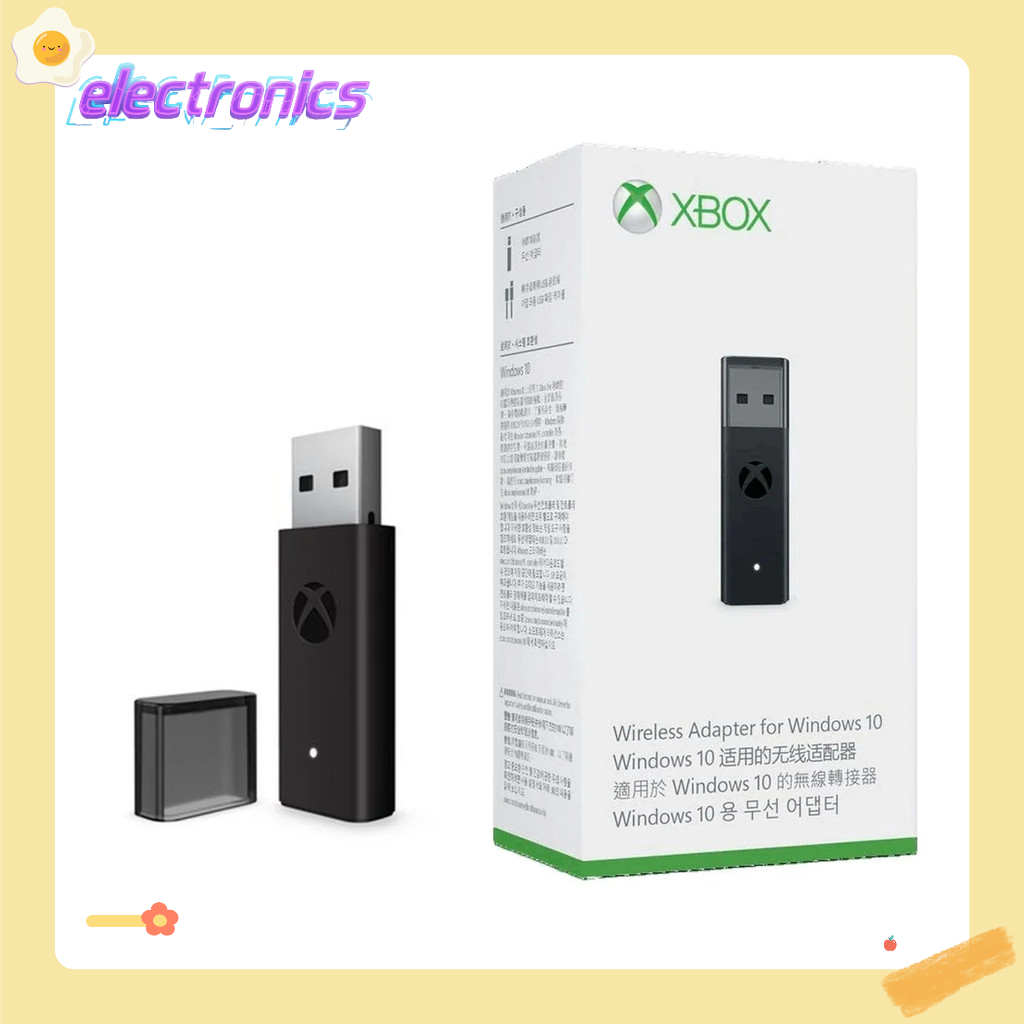 ​​ตัวรับสัญญาณ Xbox Wireless Adapter รุ่นที่ 1 และ 2 สำหรับ Xbox One S/X | ควบคุมเกมไร้สายบน PC/โน๊ตบุ๊ค Windows​​