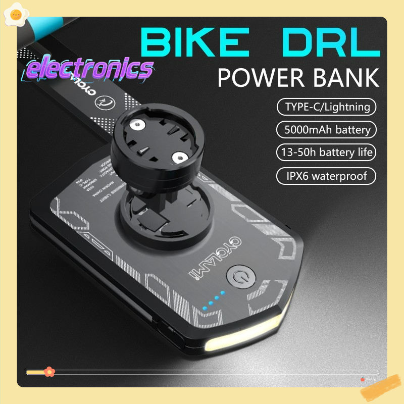 ​​ไฟจักรยาน Cycllami RVL01​​ ​​ไฟหน้าสำหรับกลางวัน ใช้งานกับ Garmin/XOSS/iGPSPORT​​ ​​ไฟด้านข้างมองเห็นได้ชัดเจนเพื่อความปลอดภัย​ – โปรปัง
