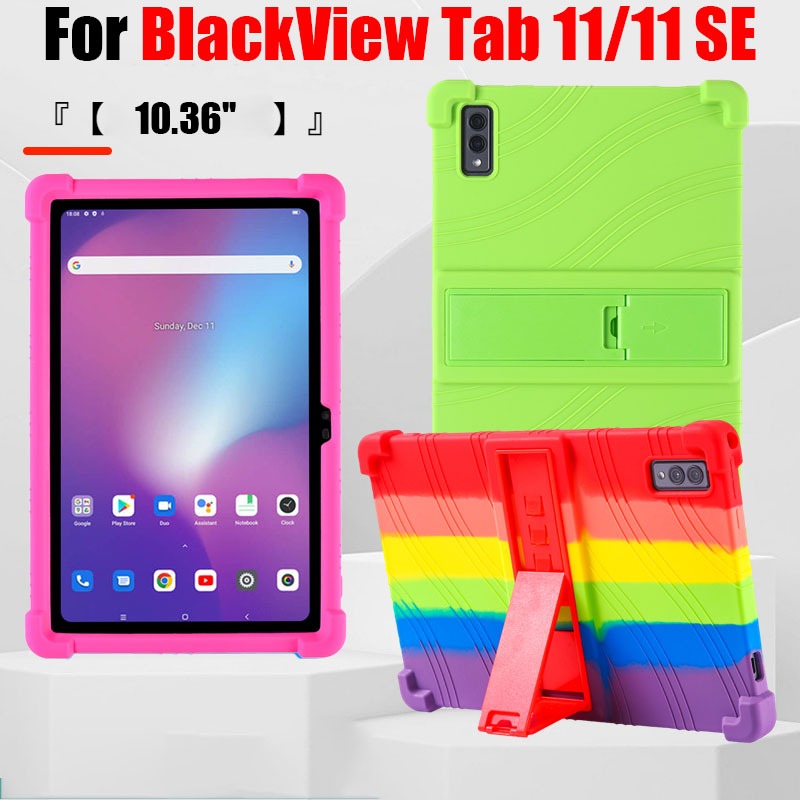 สําหรับ Blackview Tab 11 SE 10.36 Soft Fluid ซิลิโคนกันกระแทก Tab11 Blackview Tab 11SE เด็กความปลอดภ