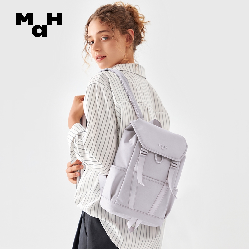 MAH Mini Tour กระเป๋าเป้สะพายหลังแฟชั่นคลาสสิกสำหรับผู้ชายและผู้หญิงกระเป๋ากีฬา 3253  ผ้ากันน้ําสี 6L