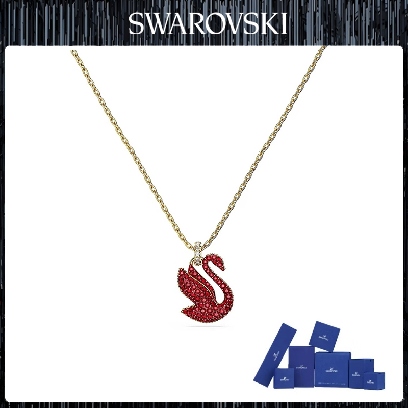 SWAN ICONIC SWAN สร้อยคอ Red Swan แฟชั่นของขวัญระดับไฮเอนด์